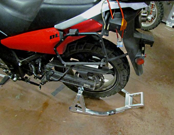 motorcycle stand at harbor freight